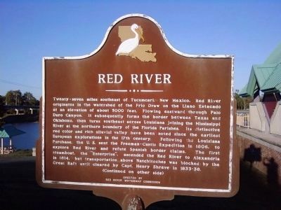 Red River Marker (Side A) image. Click for full size.
