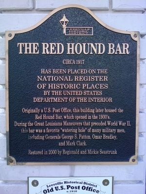 The Red Hound Bar Marker image. Click for full size.