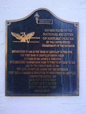 The Vernon Bank Marker image. Click for full size.