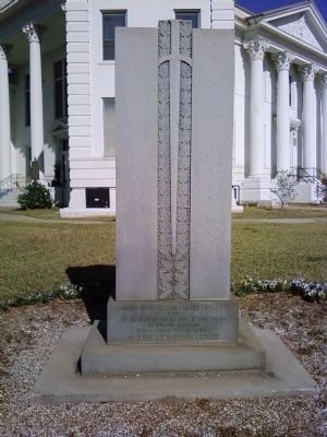 Vernon Parish Veterans' Memorial Marker image. Click for full size.