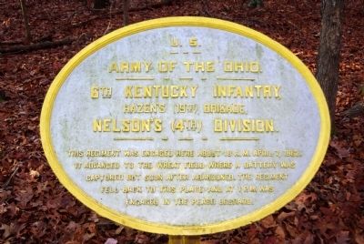 6th Kentucky Infantry Marker image. Click for full size.