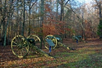 Ross' Battery, 2nd Michigan Light Artillery Marker. Click for full size. Ross' Battery, 2nd Michigan Light Artillery Marker image. Click for full size.
