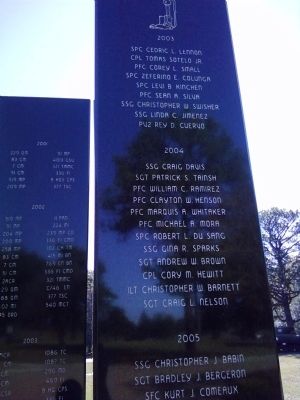 Global War on Terrorism Monument. Click for full size. Global War on Terrorism Monument image. Click for full size.