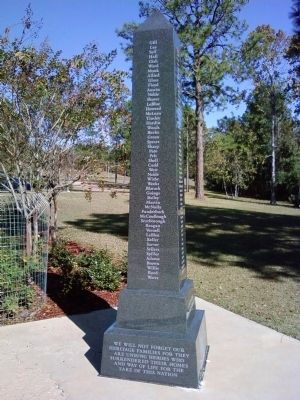 Camp Polk Heritage Families Marker image. Click for full size.