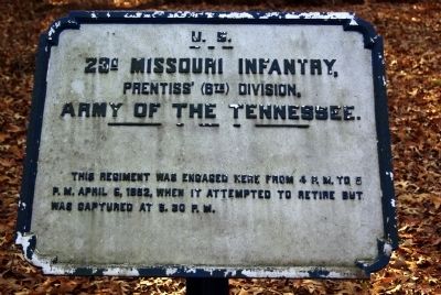 23rd Missouri Infantry Marker image. Click for full size.
