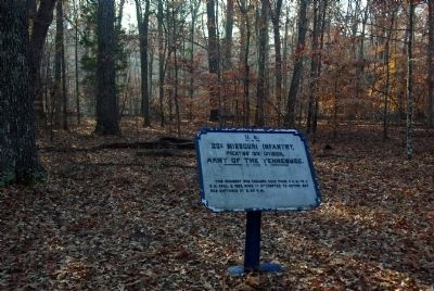 23rd Missouri Infantry Marker image. Click for full size.