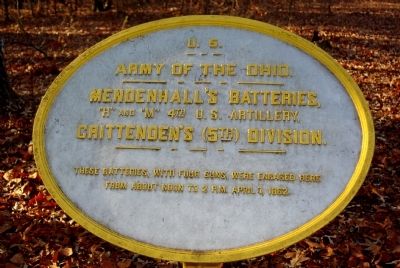 Mendenhall's Battery Marker image. Click for full size.