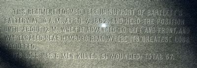 59th Ohio Infantry Marker image. Click for full size.