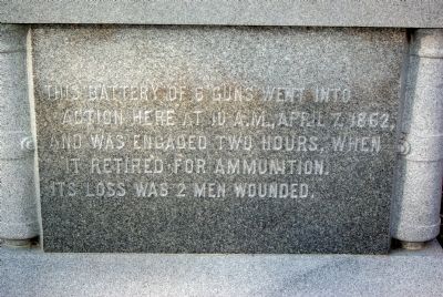 Bartlett's Battery Marker image. Click for full size.