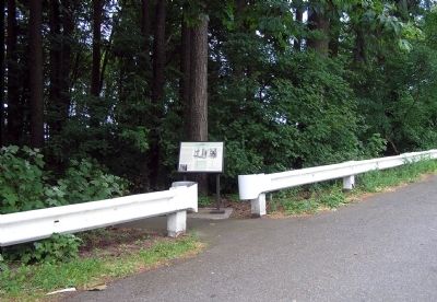Wide view of The Willamette Stone Marker image. Click for full size.
