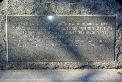 19th Ohio Infantry Marker. Click for full size. 19th Ohio Infantry Marker image. Click for full size.