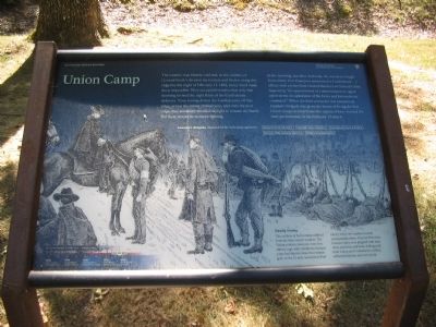 Union Camp Marker. Click for full size. Union Camp Marker image. Click for full size.