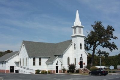 St. George's United Methodist Church and Marker image. Click for full size.
