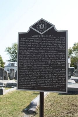 Goshen Cemetery Marker image. Click for full size.