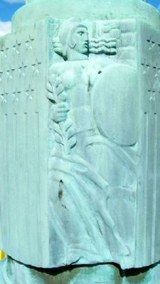 Service Star Legion World War I Memorial Detail image. Click for full size.