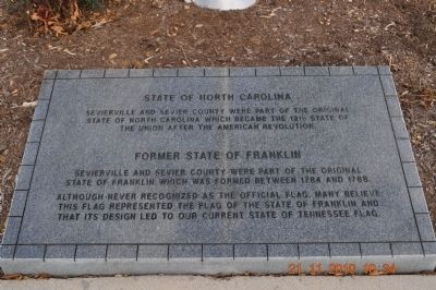 State of North Carolina marker image. Click for full size.