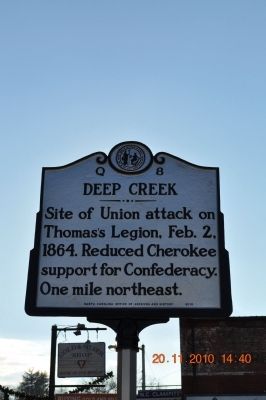 Deep Creek Marker image. Click for full size.