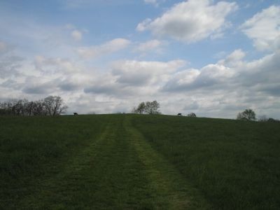 Markers on the Kernstown Battlefield Trail image. Click for full size.