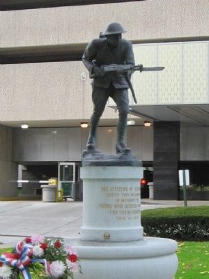 Stamford World War I Memorial. Click for full size. Stamford World War I Memorial image. Click for full size.