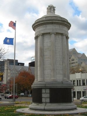 Stamford Veterans Monument image. Click for full size.