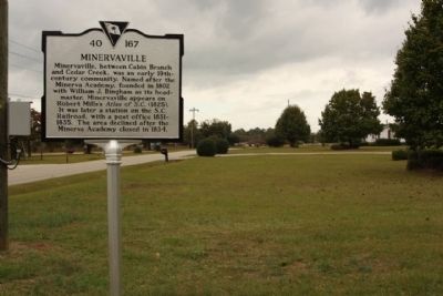 Minervaville Marker image. Click for full size.