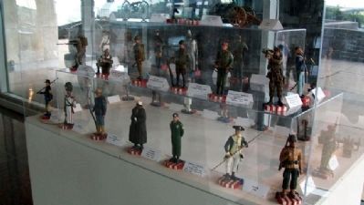 Rech Carvings Exhibit In War Memorial Center image. Click for full size.