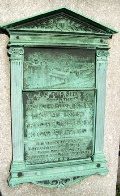 Site of First Milwaukee County Courthouse Marker image. Click for full size.