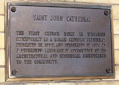 Saint John Cathedral Marker image. Click for full size.