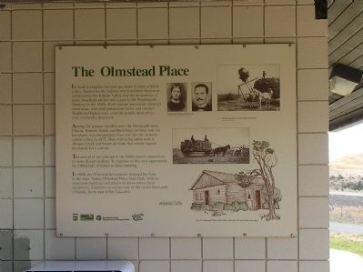 The Olmstead Place Marker image. Click for full size.