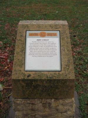 Joseph N. Nicollet Marker. Click for full size. Joseph N. Nicollet Marker image. Click for full size.