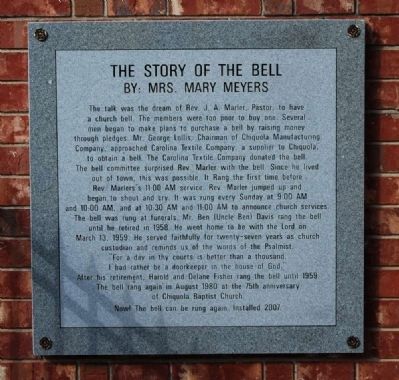 The Story of the Bell Marker image. Click for full size.
