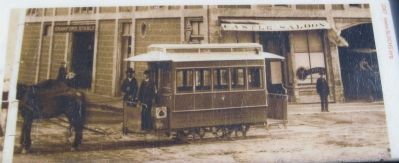The Horse-drawn Streetcar image. Click for full size.