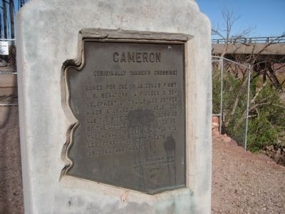 Cameron Marker. Click for full size. Cameron Marker image. Click for full size.