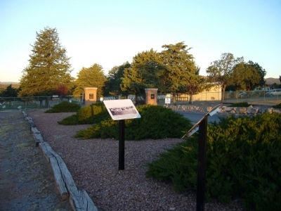 Entrance to Fort Bayard National Cemetery image. Click for full size.