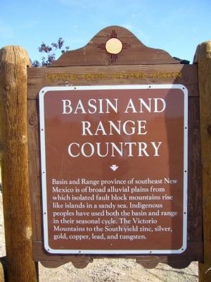 Basin and Range County Marker image. Click for full size.