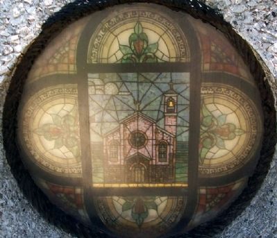 Blessed Virgin of Pompeii Church Window. Click for full size. Blessed Virgin of Pompeii Church Window image. Click for full size.