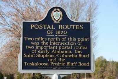 Postal Routes of 1820 Marker image. Click for full size.