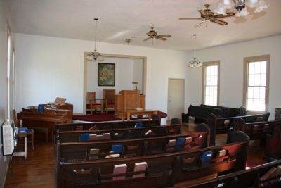 Sanctuary of The Prairie Mission Presbyterian Church image. Click for full size.
