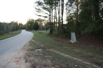 Choctaw Corner Marker Site West View image. Click for full size.