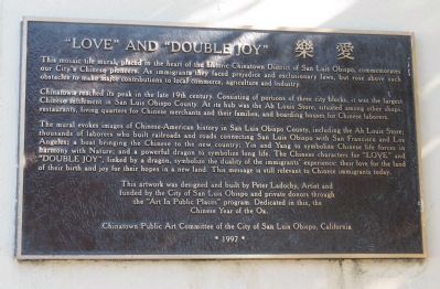 “Love” and “Double Joy” Marker image. Click for full size.