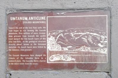 Detail of the Umtanum Anticline (Left) plaque image. Click for full size.