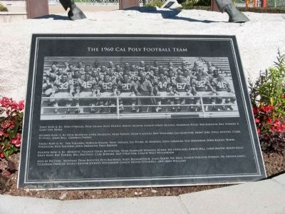 The 1960 Cal Poly Football Team image. Click for full size.