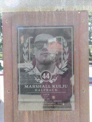 Marshall Kulju - Halfback - 44 image. Click for full size.