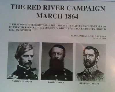 The Red River Campaign Marker image. Click for full size.