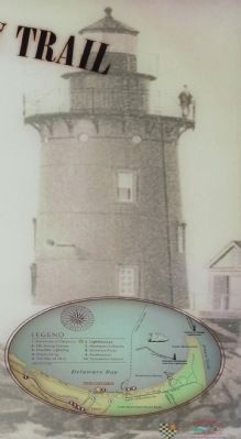 Lighthouses Marker, background picture image. Click for full size.