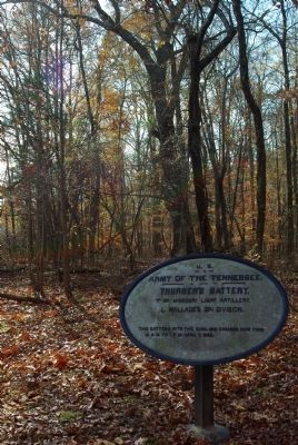 Thurber's Battery Marker. Click for full size. Thurber's Battery Marker image. Click for full size.