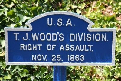 T. J. Wood's Division. Marker. Click for full size. T. J. Wood's Division. Marker image. Click for full size.