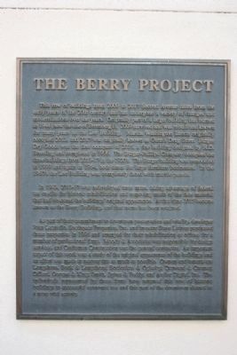 The Berry Project Marker image. Click for full size.