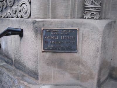NRHP Plaque at Entrance image. Click for full size.