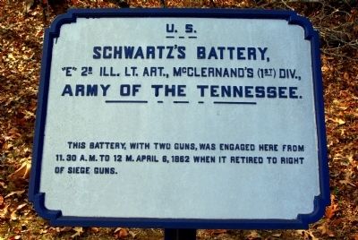 Schwartz's Battery Marker. Click for full size. Schwartz's Battery Marker image. Click for full size.